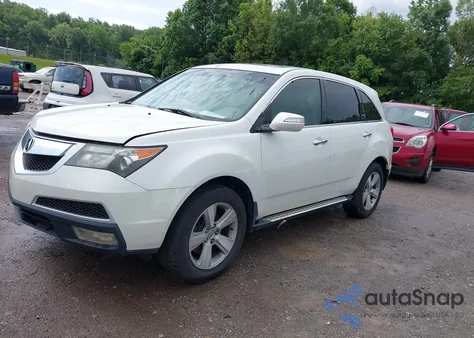 2011 Acura Mdx Technology Package z USA, uszkodzony, nr VIN 2HNYD2H67BH506204